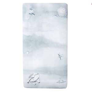 Pottery Barn Kids Star Wars Crib Sheet - Gray